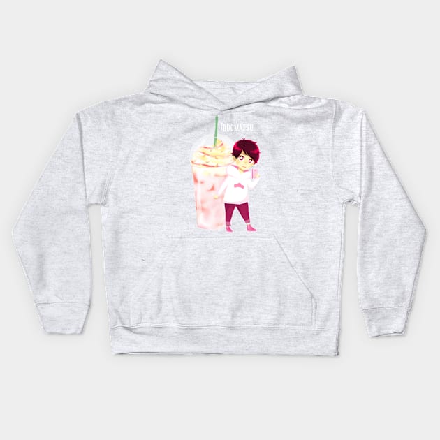 Matsuno-bucks Todomatsu frappe Kids Hoodie by shootingstarsaver@gmail.com